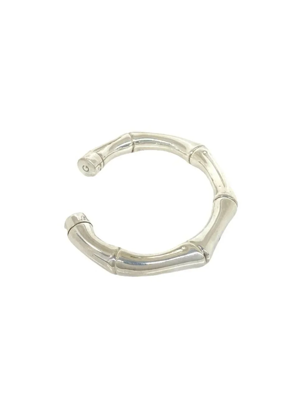 Gucci Bamboo Bangle 925 Sterling Silver Bracelet